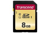 Minnekort - Transcend 500S SDHC UHS-1 - 8GB - TS8GSDC500S