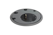 Tilbehør - Forming Function Powerdot 11 | 1 socket type F | 4 cable grommet | adjustable height | black (Previous PartID 935-PD11) - 9358001109