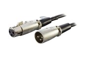 KVM-kabel - Deltaco XLR-lydkabel 3-pin han - 3-pin hun 7m s - XLR-1070