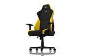 Gamingstol - Nitro Concepts S300 Gaming Chair - Astral Yellow Gamingstol - Svart/Gul - Stoff - Opptil 135 kg - NC-S300-BY