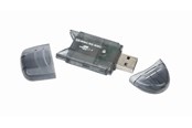 Flashminneadapter - Gembird Card reader USB mini card - FD2-SD-1