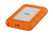 Hard drive - External - LaCie Rugged USB-C - Ekstern Harddisk - 4TB - Oransje - STFR4000800