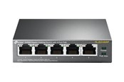 Switch/splitter - TP-Link TL-SG1005P 5-Port Gigabit Desktop Switch with 4-Port PoE (56W) - TL-SG1005P