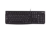 Tastatur - Logitech K120 Corded Keyboard - FR - Tastatur - Fransk - Svart - 920-002488