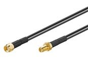 Nettverkskabel - RP-SMA WLAN antenna extension cable - 1m - 4040849516757