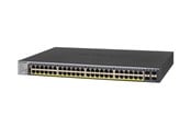 Switch/splitter - Netgear GS752TPv2 48-Port Gigabit Ethernet PoE+ Smart Switch with 4 SFP Ports and Cloud Management - GS752TP-200EUS