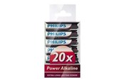 Batteri - Philips Power Alkaline - LR03P20T/10