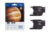 Printertilbehør blekk/toner - Brother LC1240BKBP2 / LC1240BKBP2 2-Pack Black Ink - Blekkpatron Svart - LC1240BKBP2