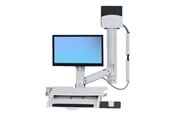 Skjermholder - Ergotron StyleView Sit-Stand Combo System with Worksurface - 45-270-216