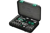 Verktøy - Wera 8100 sa 2 zyklop speed ratchet set 1/4 drive metric 42 pieces - 5003533001