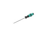 Håndverktøy - Wera 335 Screwdriver for slotted screws 0.4 x 2.5 x 60 mm - 05110000001