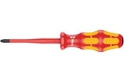 Håndverktøy - Wera 165 is pz vde insulated screwdriver with reduced blade diame - 5006461001