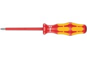 Håndverktøy - Wera 165 i PZ VDE Insulated screwdriver for Pozidriv screws. PZ 0 x 80 mm - 5006160001