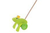 Babyleker - Goki Push Figure Frog King - 54938