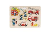 Puslespill - Goki Bubble Puzzle Fire Department Tre - 57907