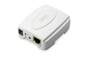 Nettverksadapter - DIGITUS DN-13003-2 Fast Ethernet Print Server USB 2.0 - DN-13003-2