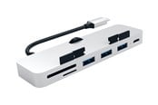 USB-hub - Satechi Aluminum Type-C Clamp Hub Pro - hub - 4 ports USB-hub - 4 porter - Sølv - ST-TCIMHS