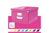 Arkivering & Oppbevaring - Leitz Oppbevaringsboks Click & Store  WOW Medium Rosa - 60440023