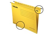 Arkivering & Oppbevaring - Esselte Hengemappe  Classic Folio Pakke/25 Gul - 90335