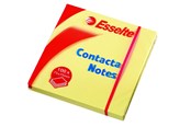 Blokker & Notisbøker - Esselte Contacta Notes 75x75mm Gul - 83003