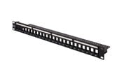 Tilbehør - DIGITUS Patchpanel 1HE 24-Port Rackmount Modular - DN-91411-LF