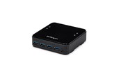 USB-hub - StarTech.com 4X4 USB 3.0 Peripheral Sharing Switch - For Mac / Windows / Linux - switch - 4 ports USB-hub - USB 3.0 - 4 porter - Svart - HBS304A24A