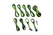 Strømkabel (intern) - CableMod PRO ModMesh C-Series AXi/HXi/RM Cable Kit - Black/Green - CM-PCSI-FKIT-NKKLG-R