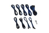 Strømkabel (intern) - CableMod PRO ModMesh C-Series RMi/RMx Cable Kit - Black/Blue - CM-PCSR-FKIT-NKKB-R