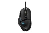 Mus - Logitech G502 HERO - Gaming mus - Optisk - 11 - Svart med RGB-lys - 910-005471