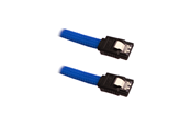 Sata - DUTZO Sleeved SATA Cable - Blå - 1.03 m - DSC-SATASL10BLU