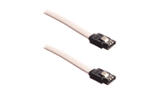 Sata - DUTZO Sleeved SATA Cable - Hvit - 0.17 m - DSC-SATASL03WHT