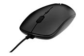 Mus - V7 MU200-1E - Low Profile - mouse - USB - black - Mus - Optisk - 4 - Svart - MU200-1E