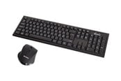 Tastatur - Sandberg Wireless Office Desktop Set - Tastatur & Mussett - Norsk - Svart - 631-20