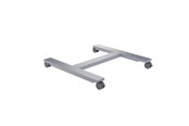 Veggmontering, AV-braketter & AV-møbler - Multibrackets M Public Display Stand Wheelbase B2B Silver 100 kg - 7350073736010