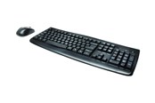 Tastatur - Kensington Pro Fit Low-Profile Desktop Set - Tastatur & Mussett - Spansk - Svart - K75230ES