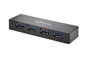 USB-hub - Kensington UH4000C USB-hub - 4 porter - Svart - K39122EU