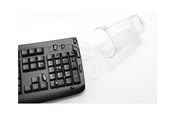 Tastatur - Kensington Pro Fit Low-Profile Desktop Set - Tastatur & Mussett - Fransk - Svart - K75230FR