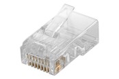 Tilbehør - Pro RJ45 plug CAT 5e UTP unshielded - for round cable - 4040849725005