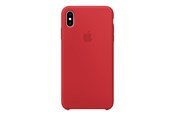 Mobil - Deksel og etui - Apple iPhone XS Max Silicone Case - Red - MRWH2ZM/A