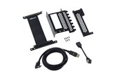 Kabinett-tilbehør - CableMod Vertical PCI-E Bracket - DisplayPort + HDMI - CM-VPB-HDK-R