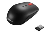 Mus - Lenovo Essential Compact - mouse - 2.4 GHz - black - Mus - 3 knapper - Svart - 4Y50R20864