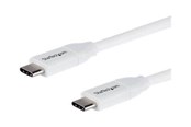 USB - StarTech.com 4m 13ft USB C to USB C Cable 5A PD - USB 2.0 USB-IF Certified - USB-C cable - 4 m - USB2C5C4MW