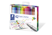 Hobbyartikler - Staedtler fineliner triplus 42pc - 334 C42