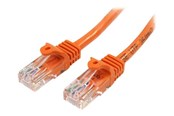 Nettverkskabel - 10m Orange Cat5e / Cat 5 Snagless Ethernet Patch Cable 10 m - patch cable - 10 m - orange - 45PAT10MOR