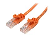 Nettverkskabel - 5m Orange Cat5e / Cat 5 Snagless Ethernet Patch Cable 5 m - patch cable - 5 m - orange - 45PAT5MOR