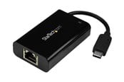 Nettverksadapter - StarTech.com USB-C to Ethernet Adapter w/ PD Charging - USB-C GbE Adapter - network adapter - US1GC30PD