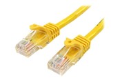 Nettverkskabel - 5m Yellow Cat5e / Cat 5 Snagless Ethernet Patch Cable 5 m - network cable - 5 m - yellow - 45PAT5MYL