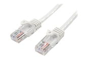 Nettverkskabel - 7m White Cat5e / Cat 5 Snagless Ethernet Patch Cable 7 m - patch cable - 7 m - white - 45PAT7MWH