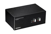 KVM-switch - TRENDnet TK-232DV - KVM / audio / USB switch - 2 ports - TK-232DV