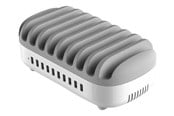 Mobil - Adaptere og ladere - Compulocks 10 Ports USB Charging Dock Station With EU Plug - 10PUSBDKS-EU